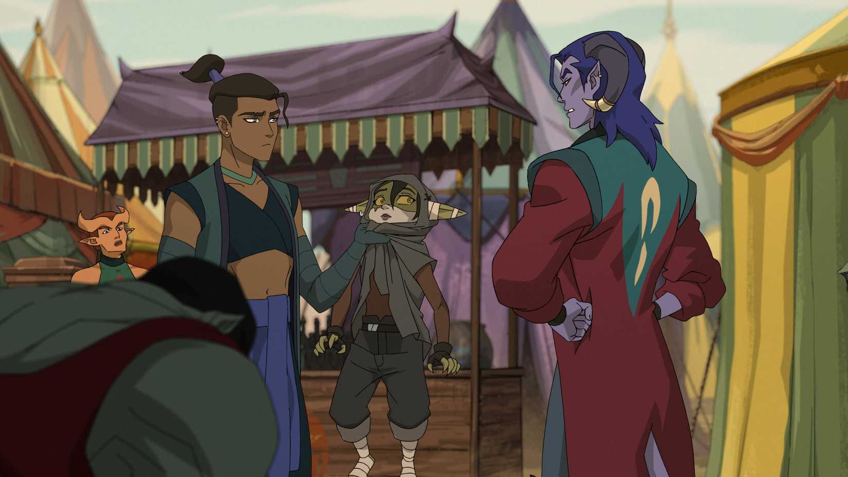 Molly, Nott, and Beauregard in The Mighty Nein