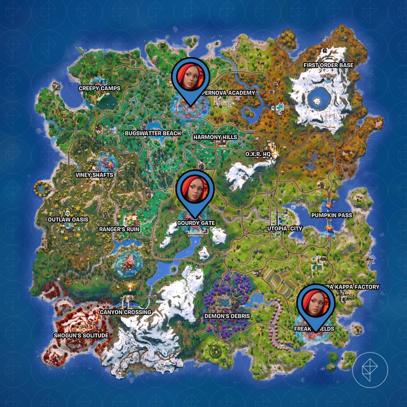 First Chapter Fortnite Graphics Where to find the Mother of Thorns in Fortnite