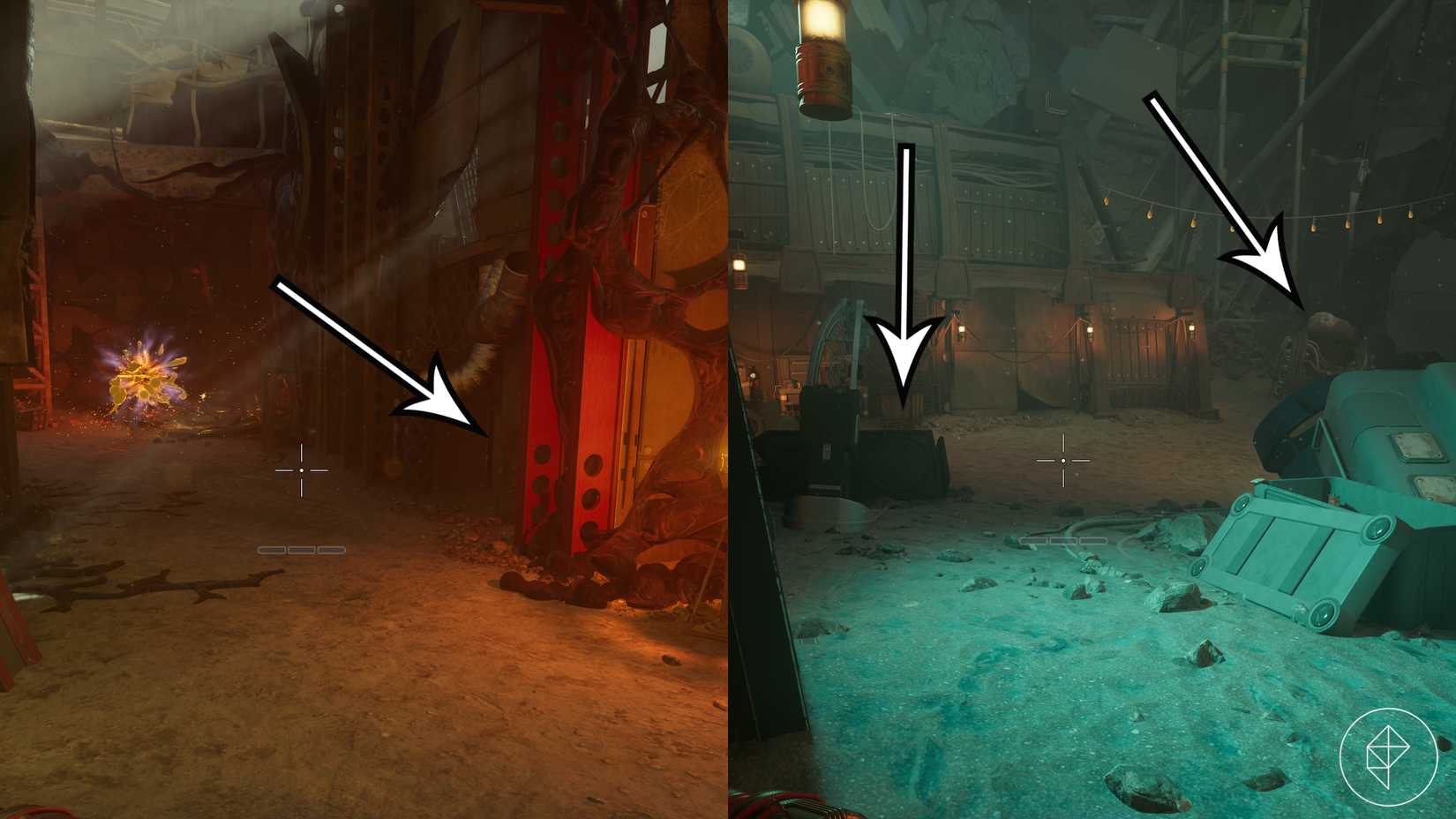 O caminho para o naufrágio do ACS Free Market em The Outer Worlds 2.