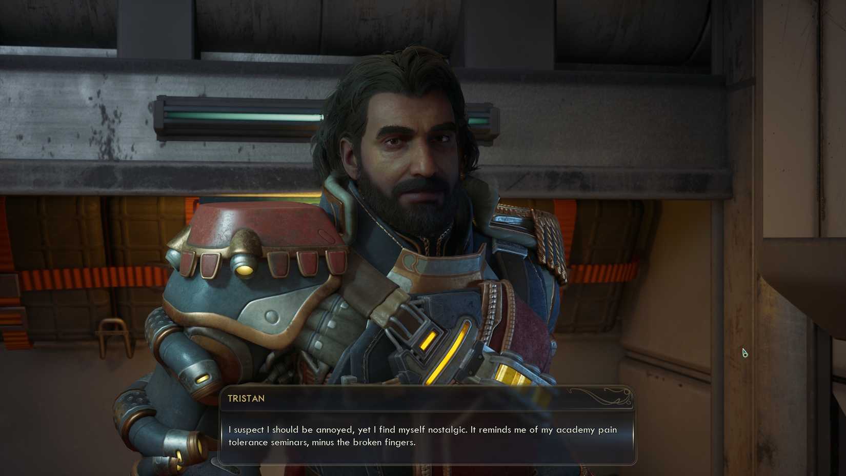 Tristan in Outer Worlds 2