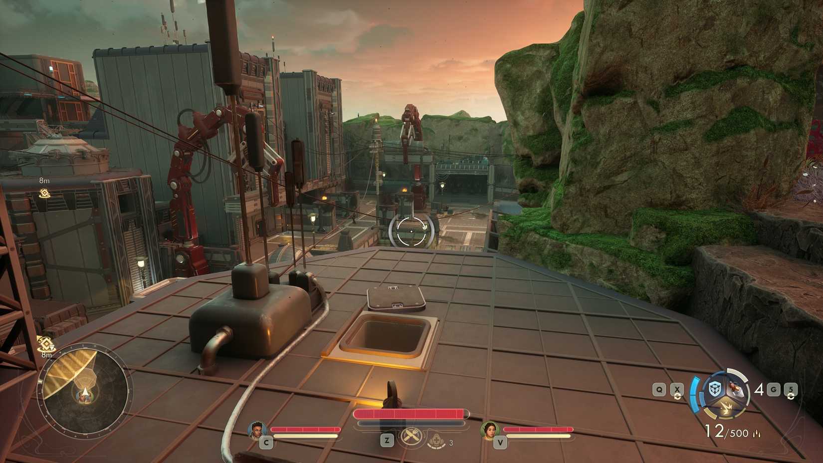 The second entrance to the Vox Relay Station in Outer Worlds 2