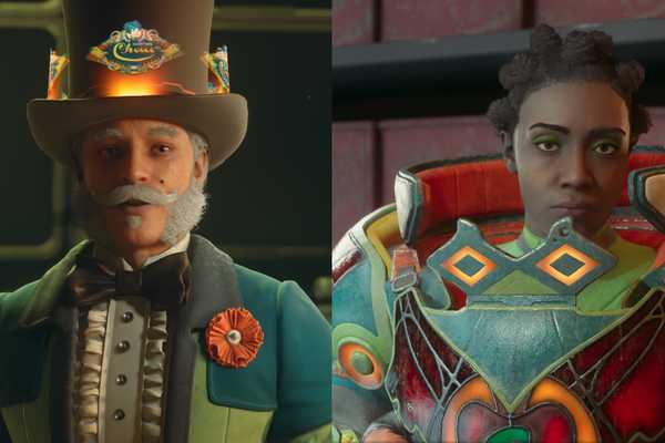 Milverstreet and Kaur in The Outer Worlds 2.