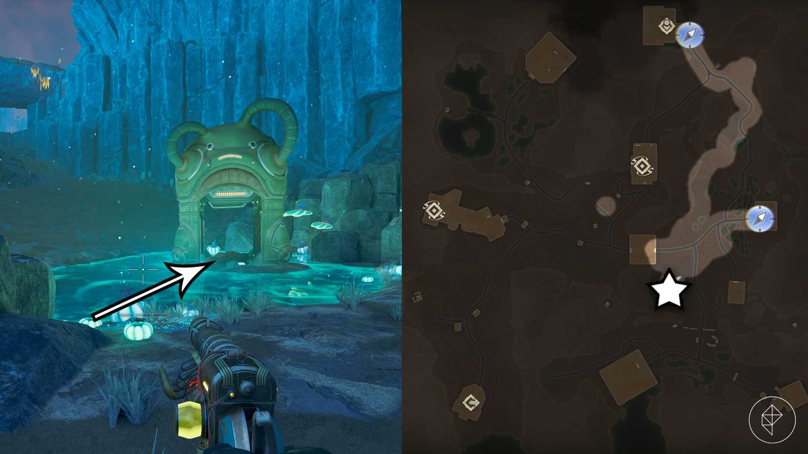 A pet location in The Outer Worlds 2.