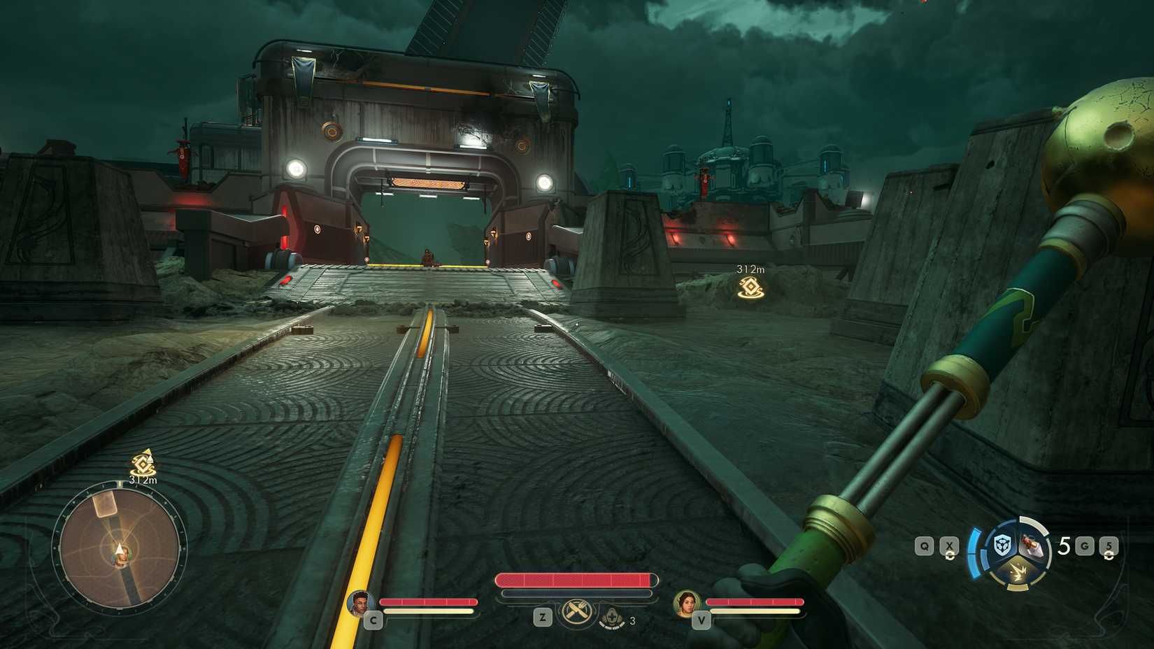 The bridge on Paradise Island in Outer Worlds 2