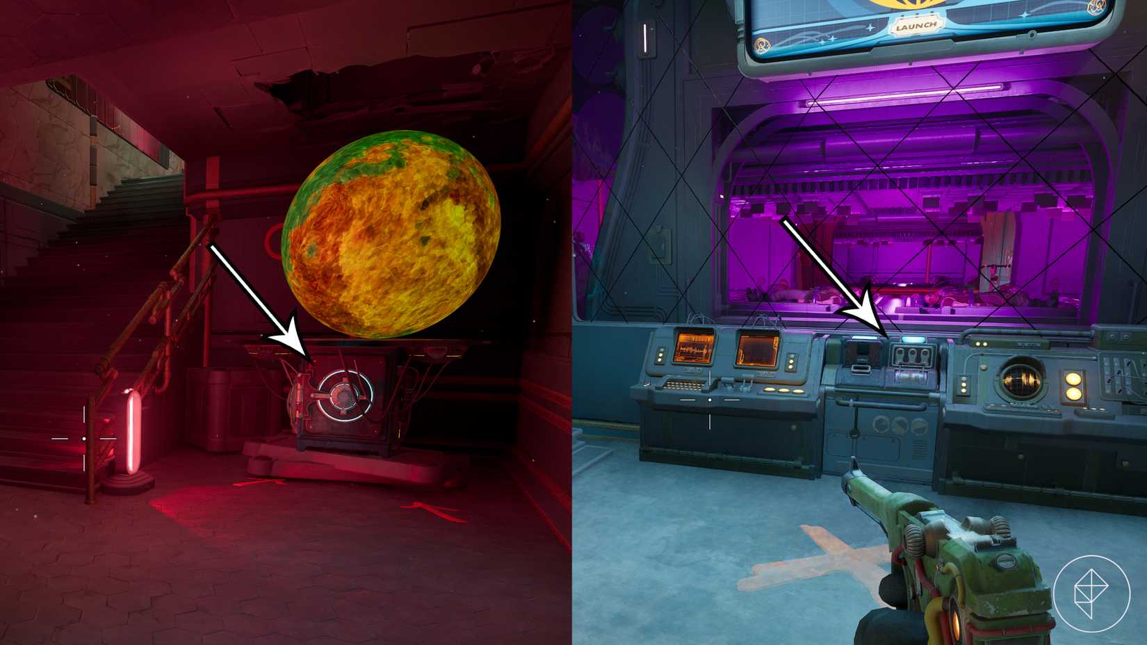 The location of the keycard needed to save or kill the hostages in The Outer Worlds 2.