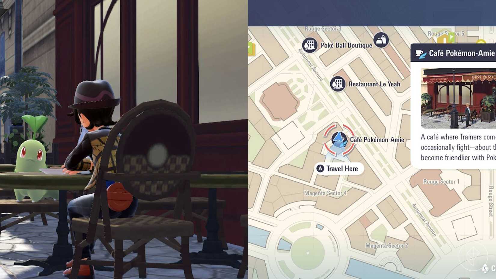 The Friendship Checker location in Pokemon Legends Z-A