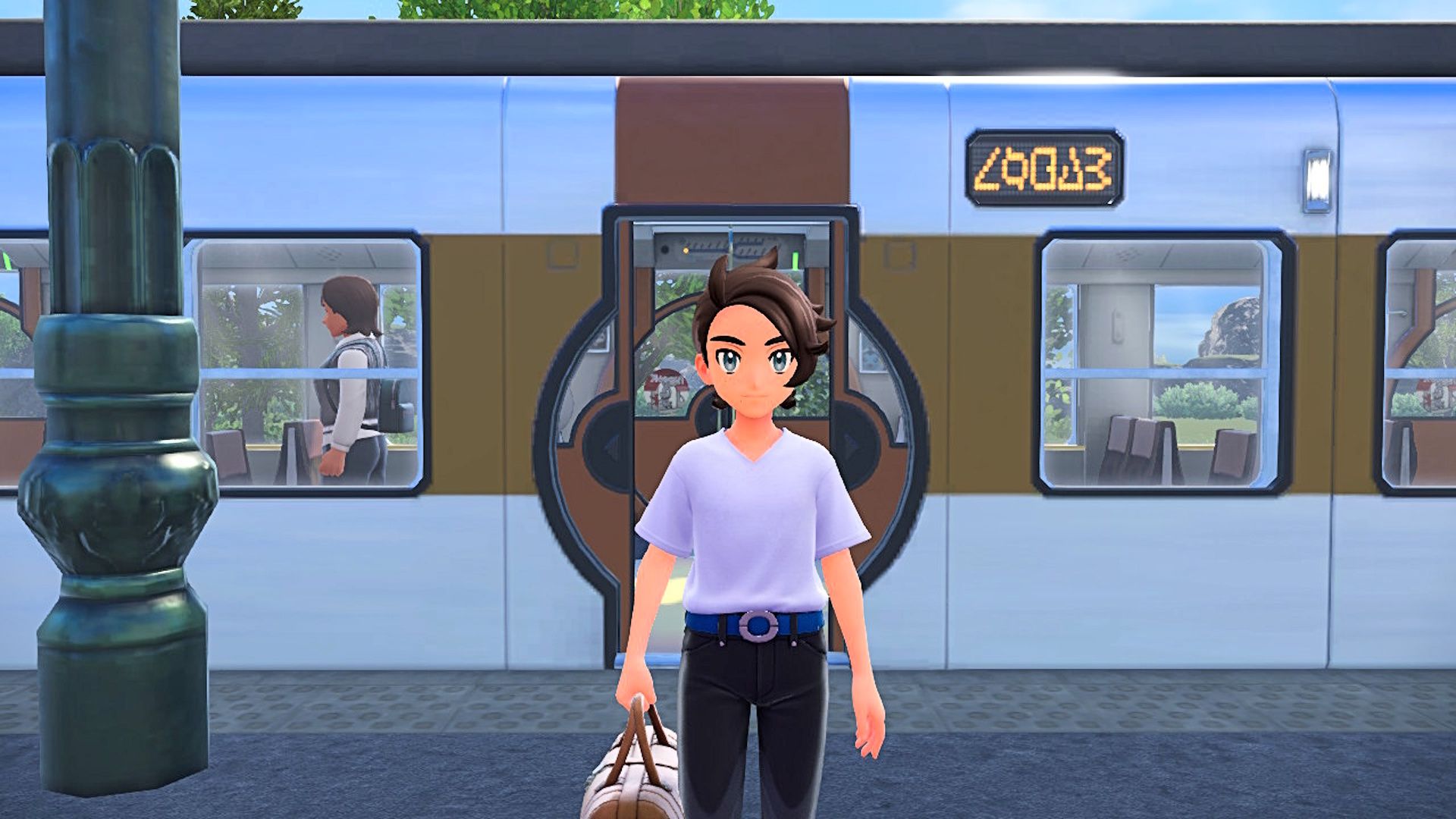 The player character in Pokemon Legends Z-A