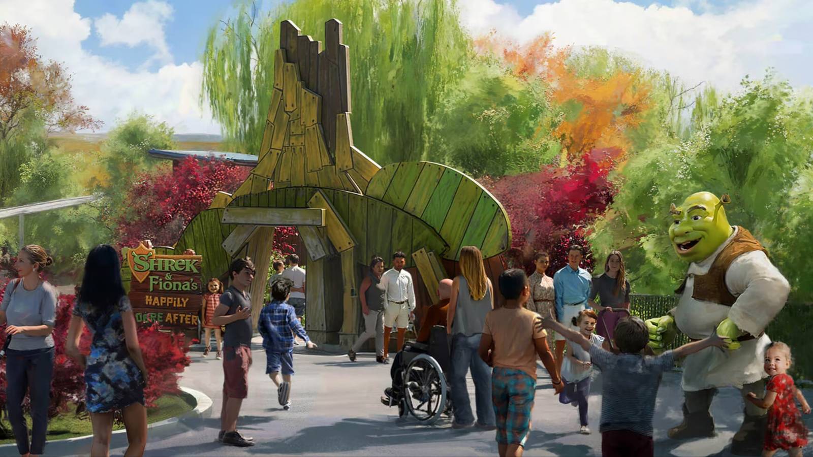 Universal’s New Shrek Theme Park Seems Like a Millennial Playground Universal’s New Shrek Theme Park Seems Like a Millennial Playground