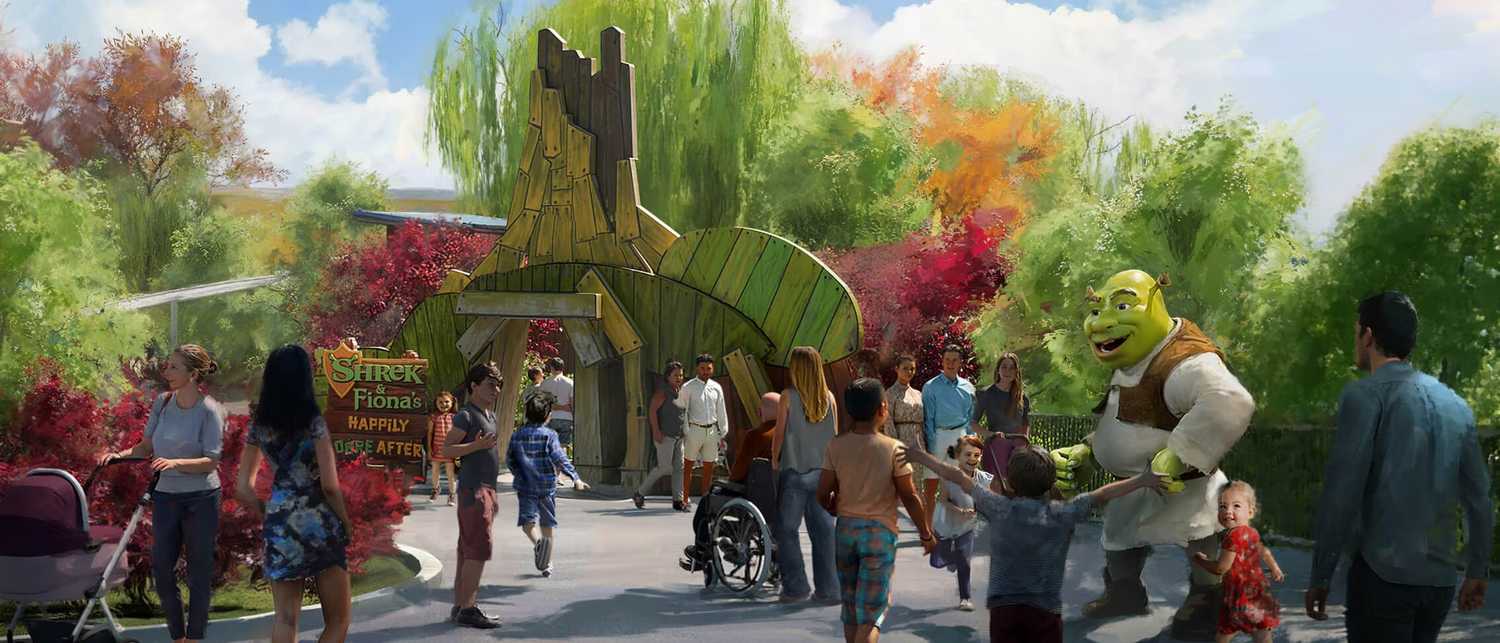 Shrek's Swamp at Universal Kids Resort