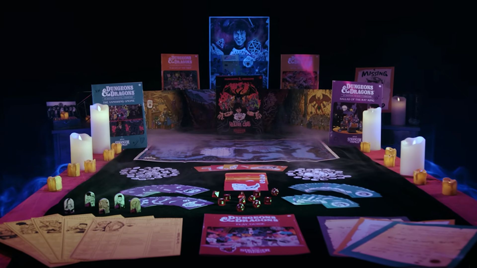 The Stranger Things Dungeons & Dragons set is finally here