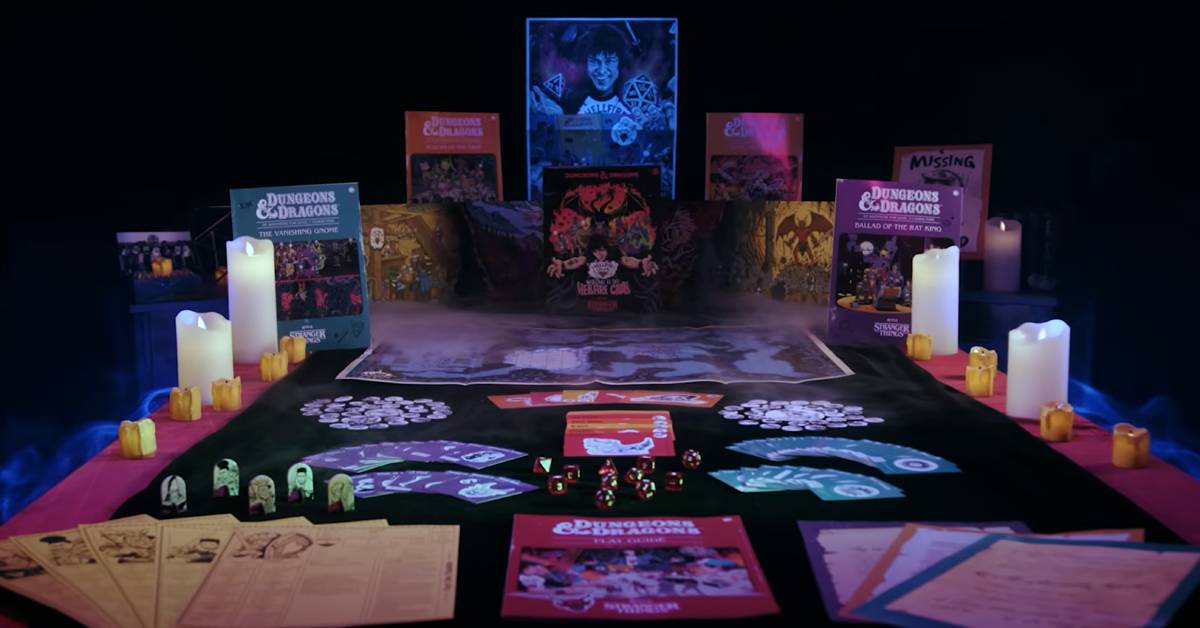 The Stranger Things Dungeons & Dragons set is finally here