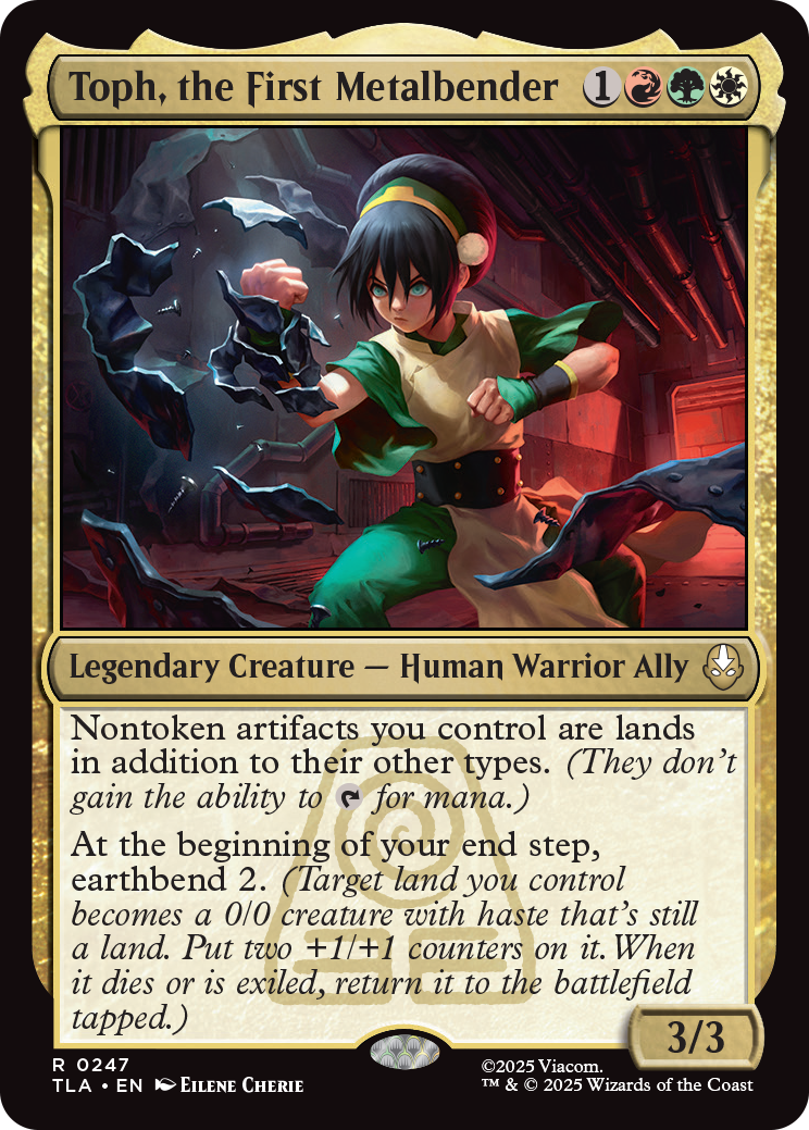 MTG just revealed 68 awesome Avatar: The Last Airbender cards
