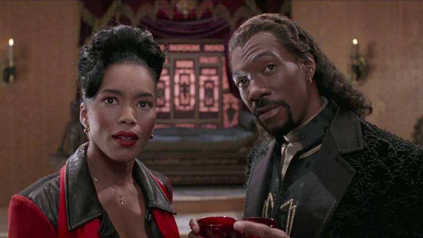 Angela Bassett and Eddie Murphy as Rita and Max in a tense conversation