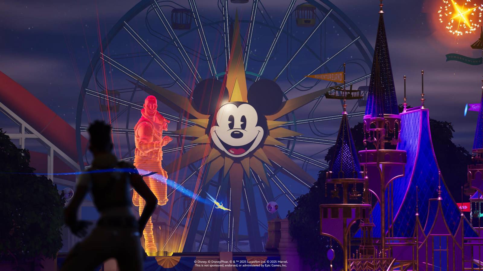 Disneyland schließt sich Fortnite mit einer neuen Insel und Spielen an