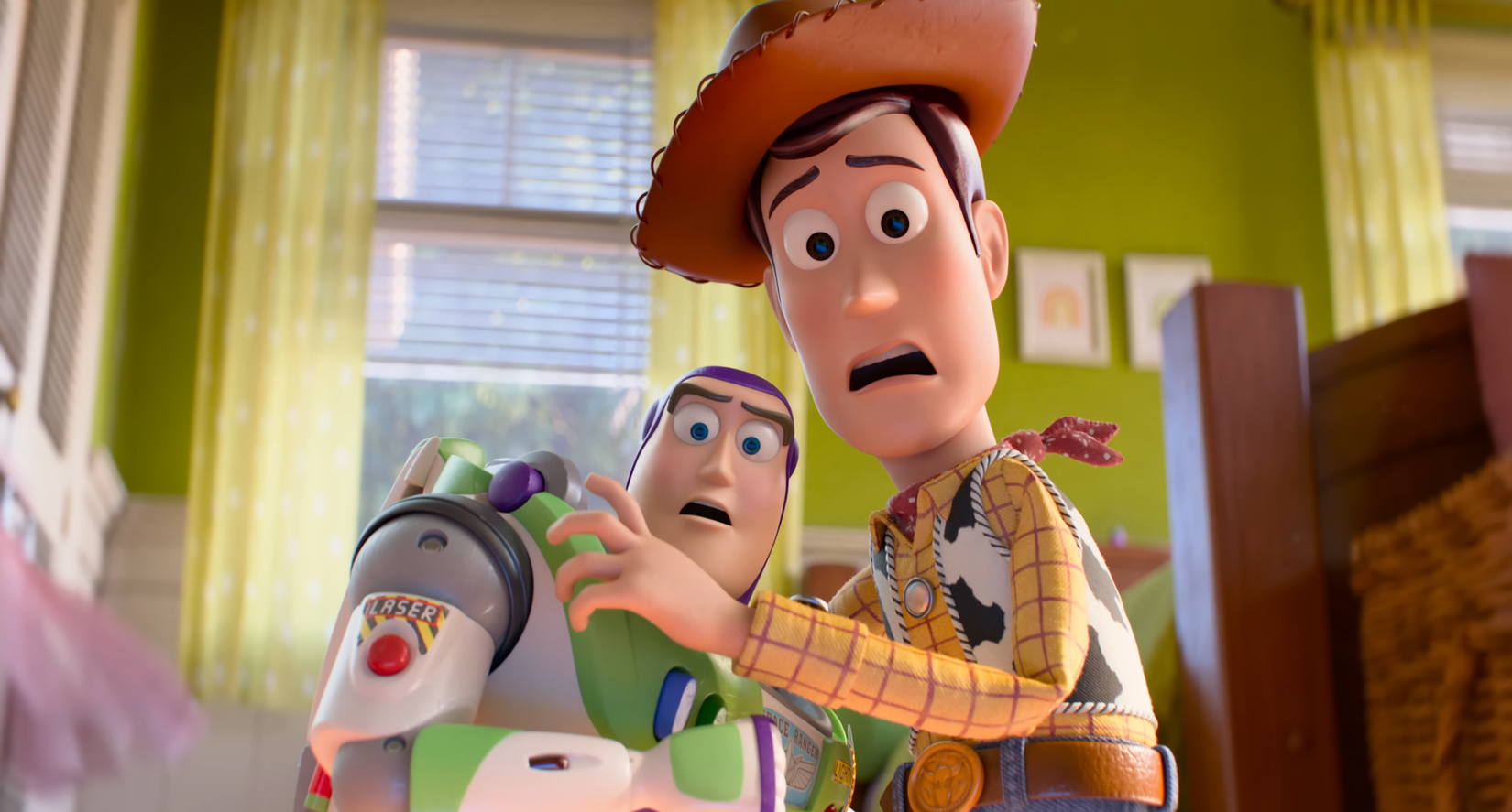 Buzz Lightyear and Woody in Toy Story 5