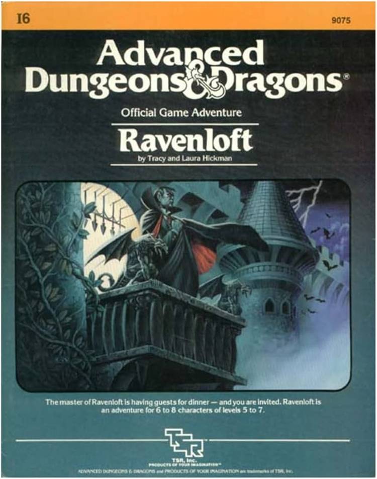 Ravenloft I6 module cover Advanced Dungeons & Dragons