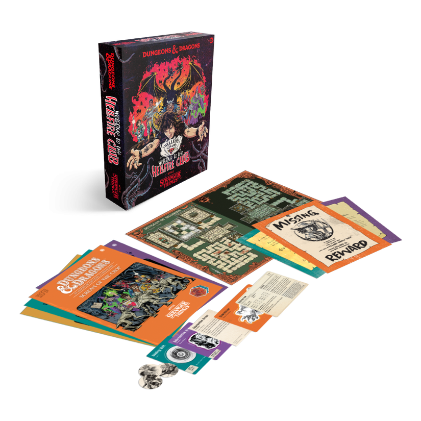 New Dnd Stranger Things Box Set Welcome To The Hellfire Club