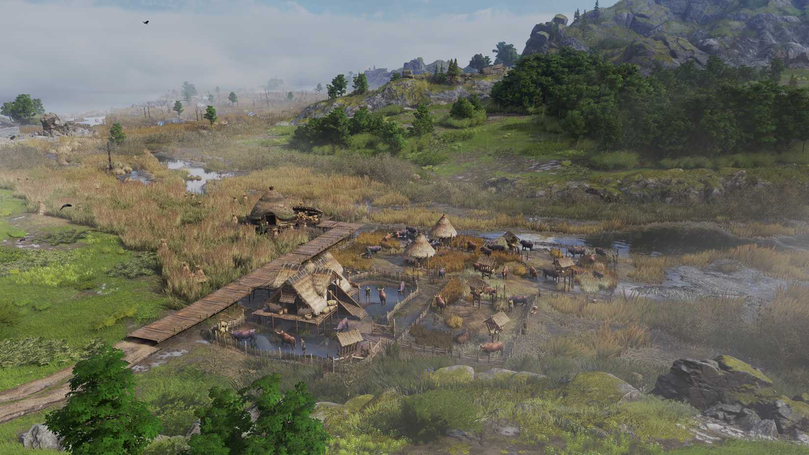 Celtic marshes in Anno 117: Pax Romana's Albion region.