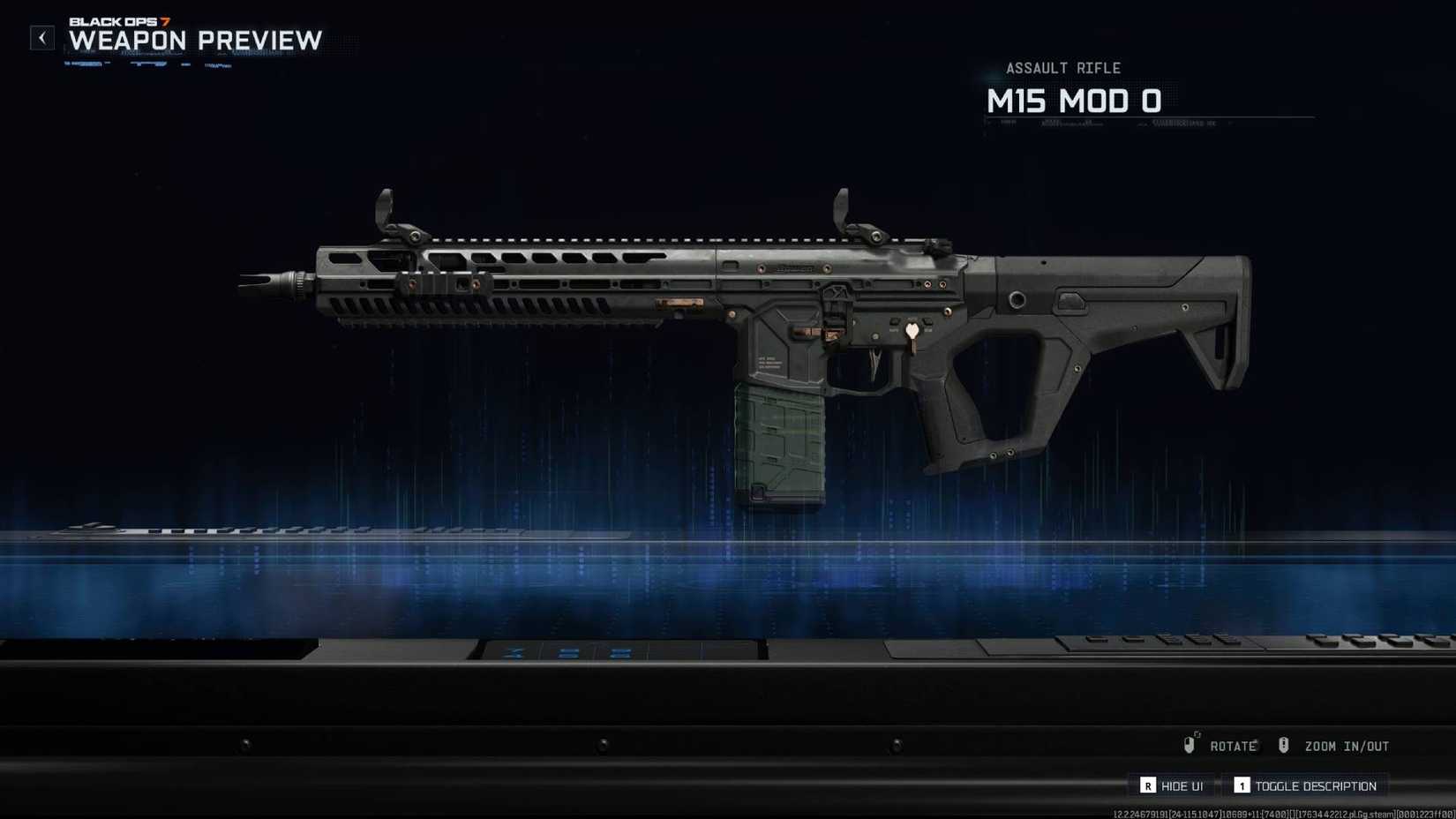 The M15 Mod 0 in Black Ops 7.