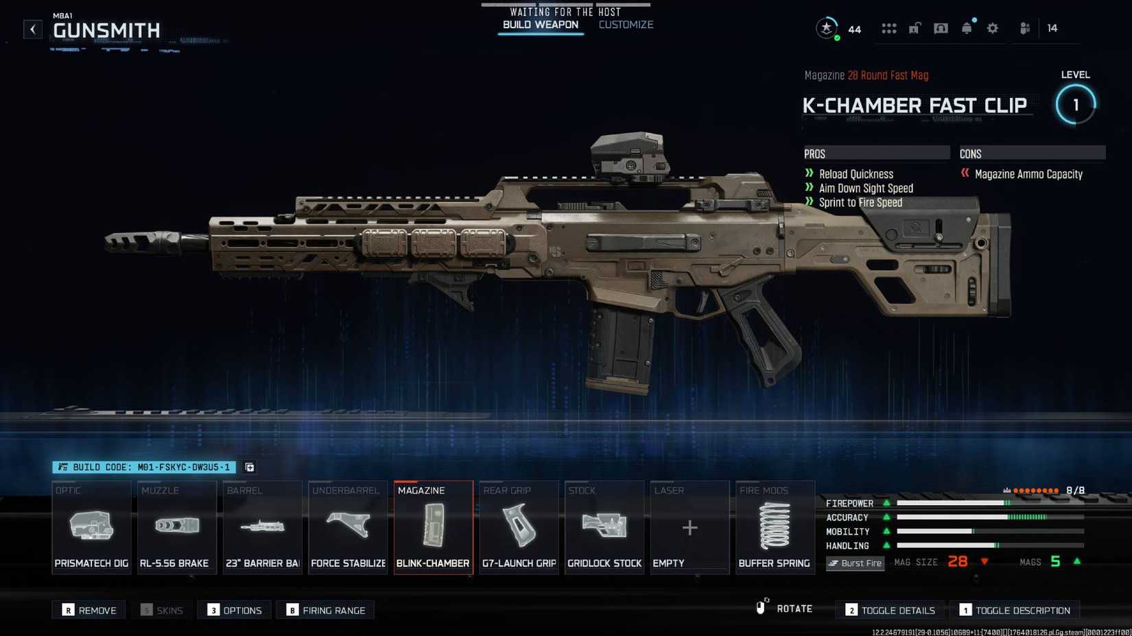 The best M8A1 loadout in Black Ops 7