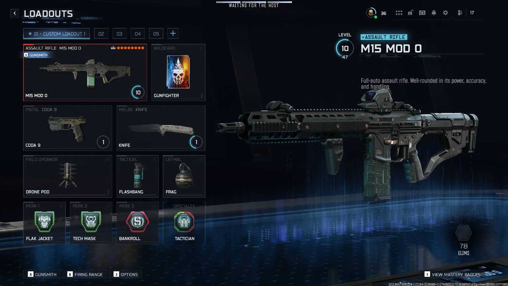 The M15 Mod 0 class listed in this guide in Black Ops 7.