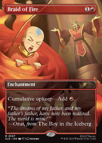 Braid of Fire MTG Avatar