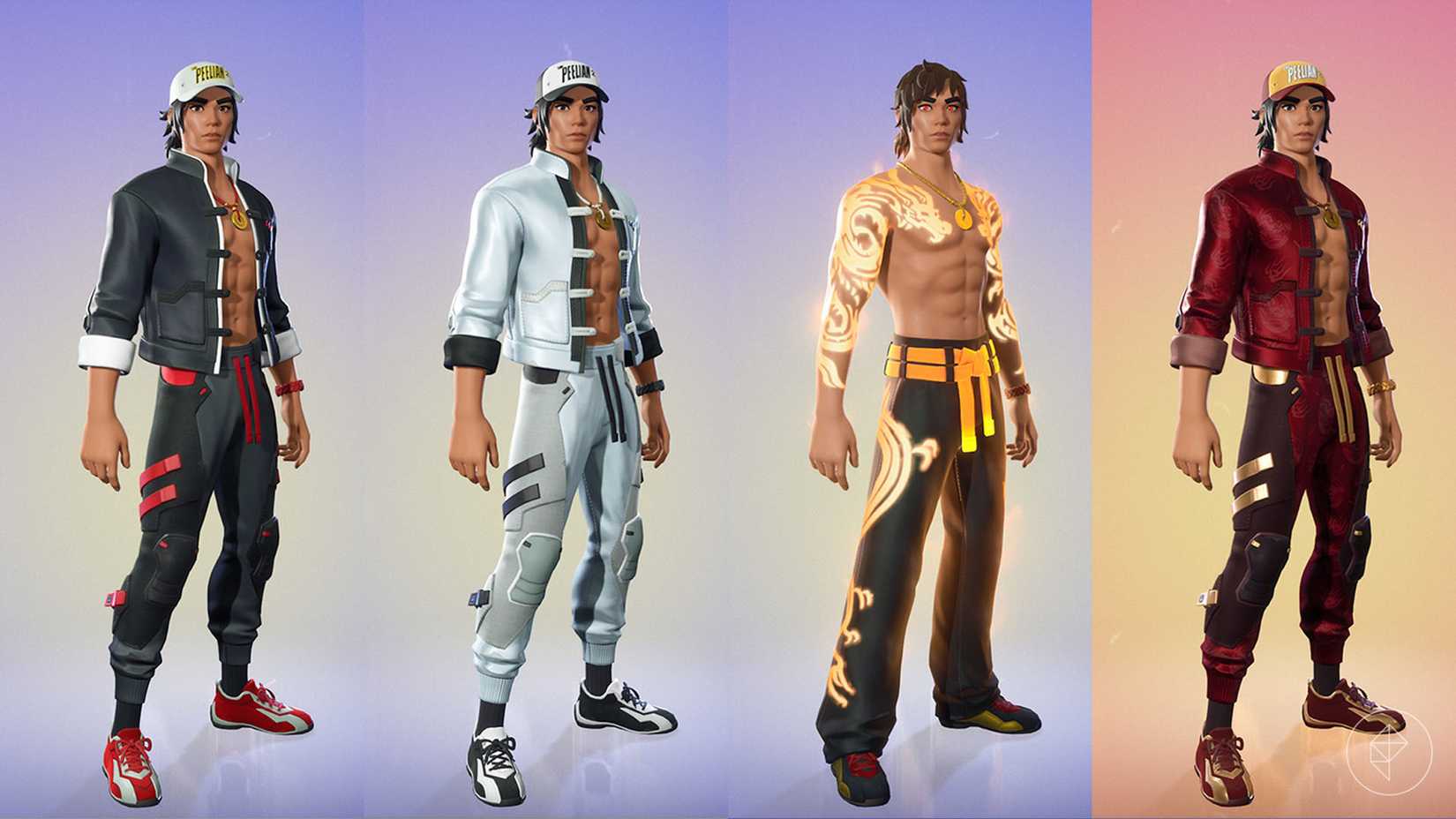 Carter Wu skin and styles from the Fortnite Chapter 7 Season 1 Battle Pass.
