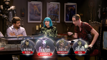 three players in a D&D Forgotten Realms Official One Shot