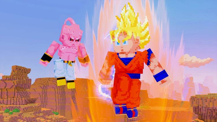 Minecraft × Dragon Ball Z screenshot 4