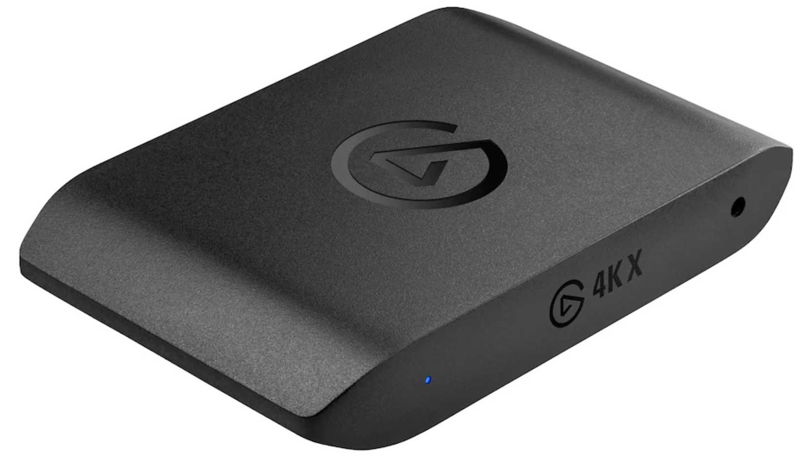 白色背景上的 Elgato 4K X 採集卡
