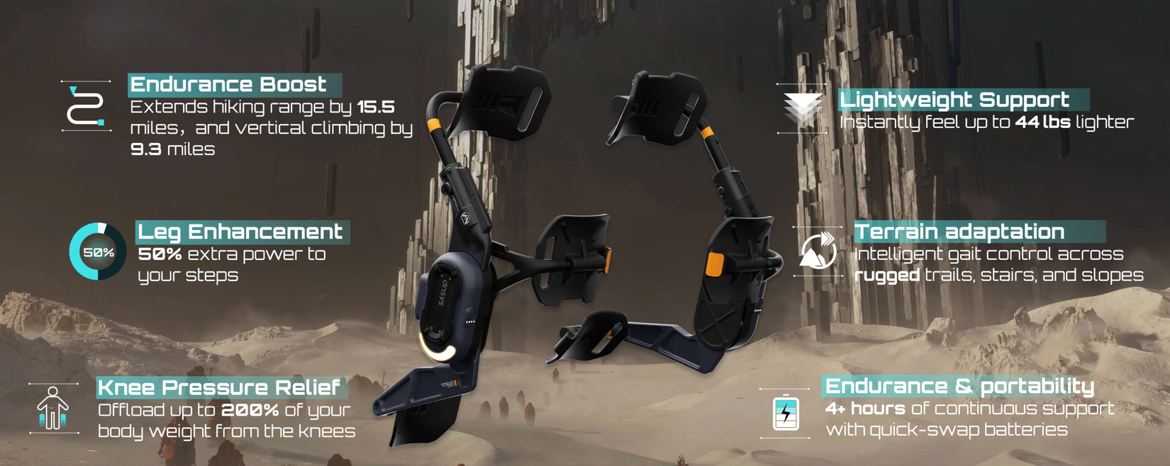 Dnsys death stranding exoskeleton