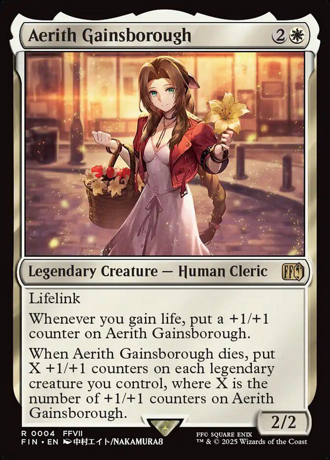 aerith mtg card One MTG Final Fantasy Commander deck just got a major price drop on Amazon