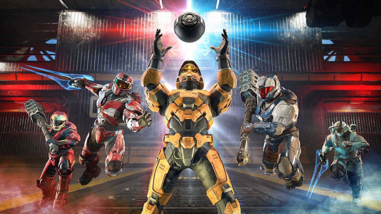 Halo Infinite players play grifball