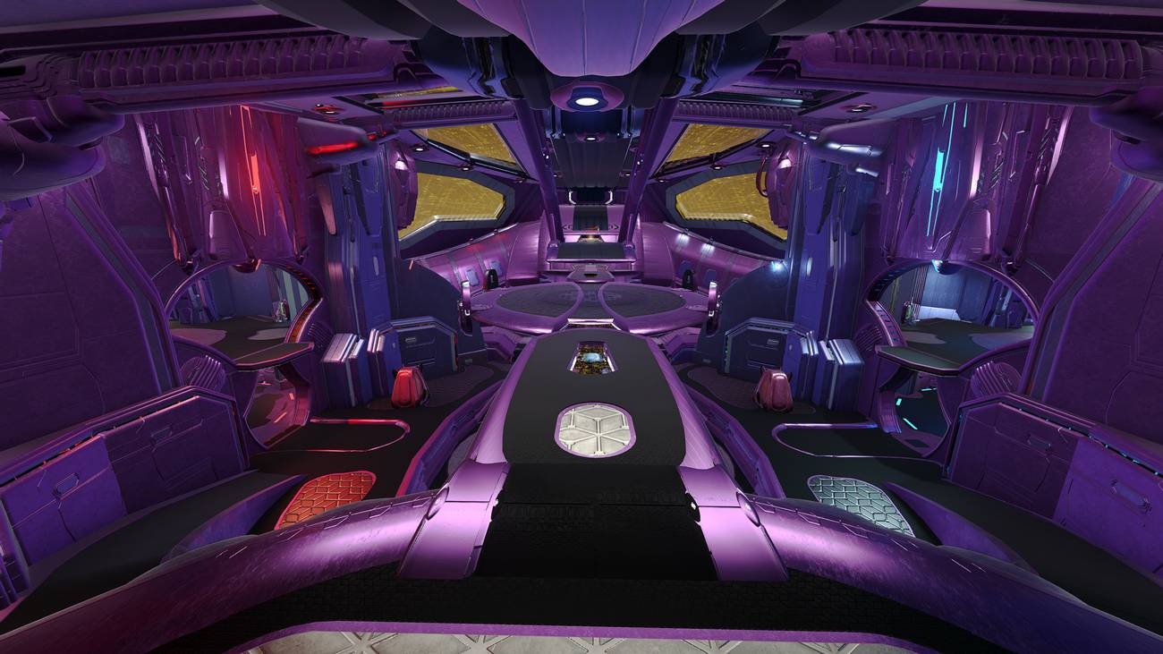 THe Midship map in Halo Infinite made in Forge