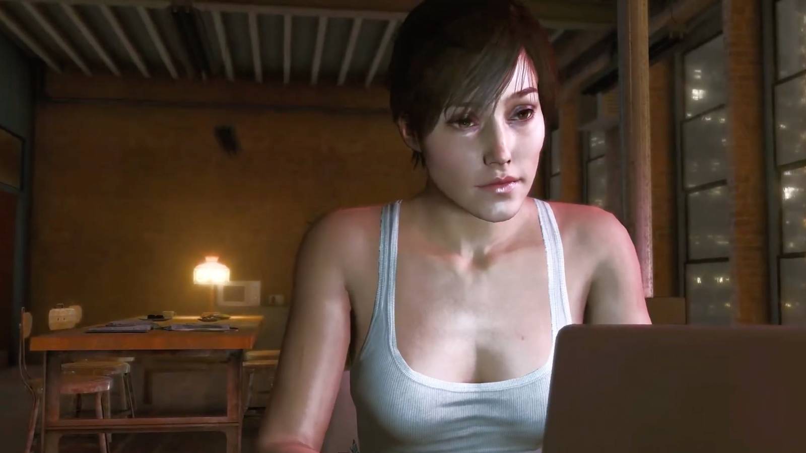 Heavy Rain key art showing Madison