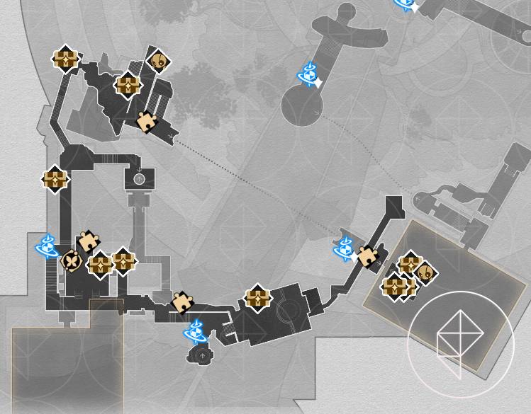Sprinter Chests Maps Honkai: Star Rail Amphoreus treasure chest locations and map