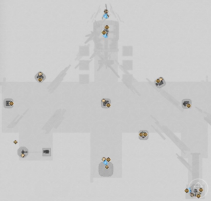 A map of many spaced out island in the 