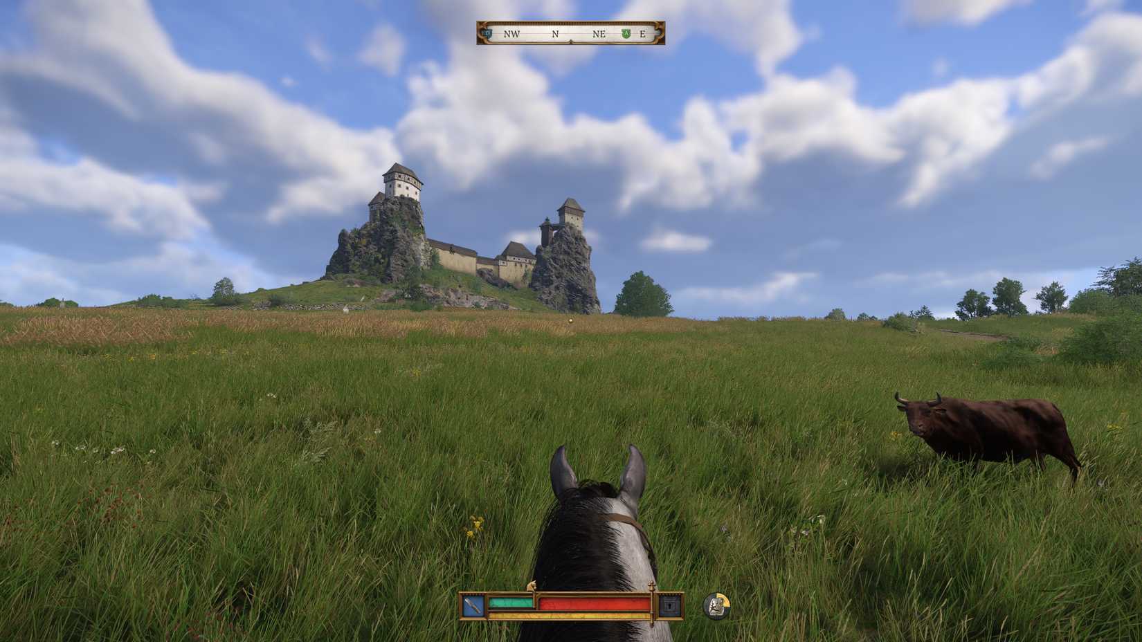 A castle in Kingdom Come: Deliverance 2.