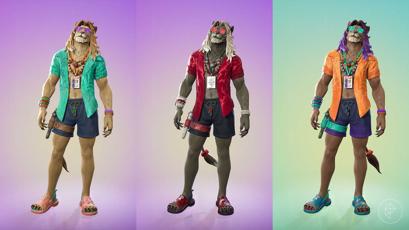 Kingston skin and styles from the Chapter 7 Season 1 Battle Pass in Fortnite.