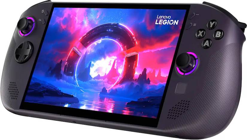 A Legion Go S sits on a white background.