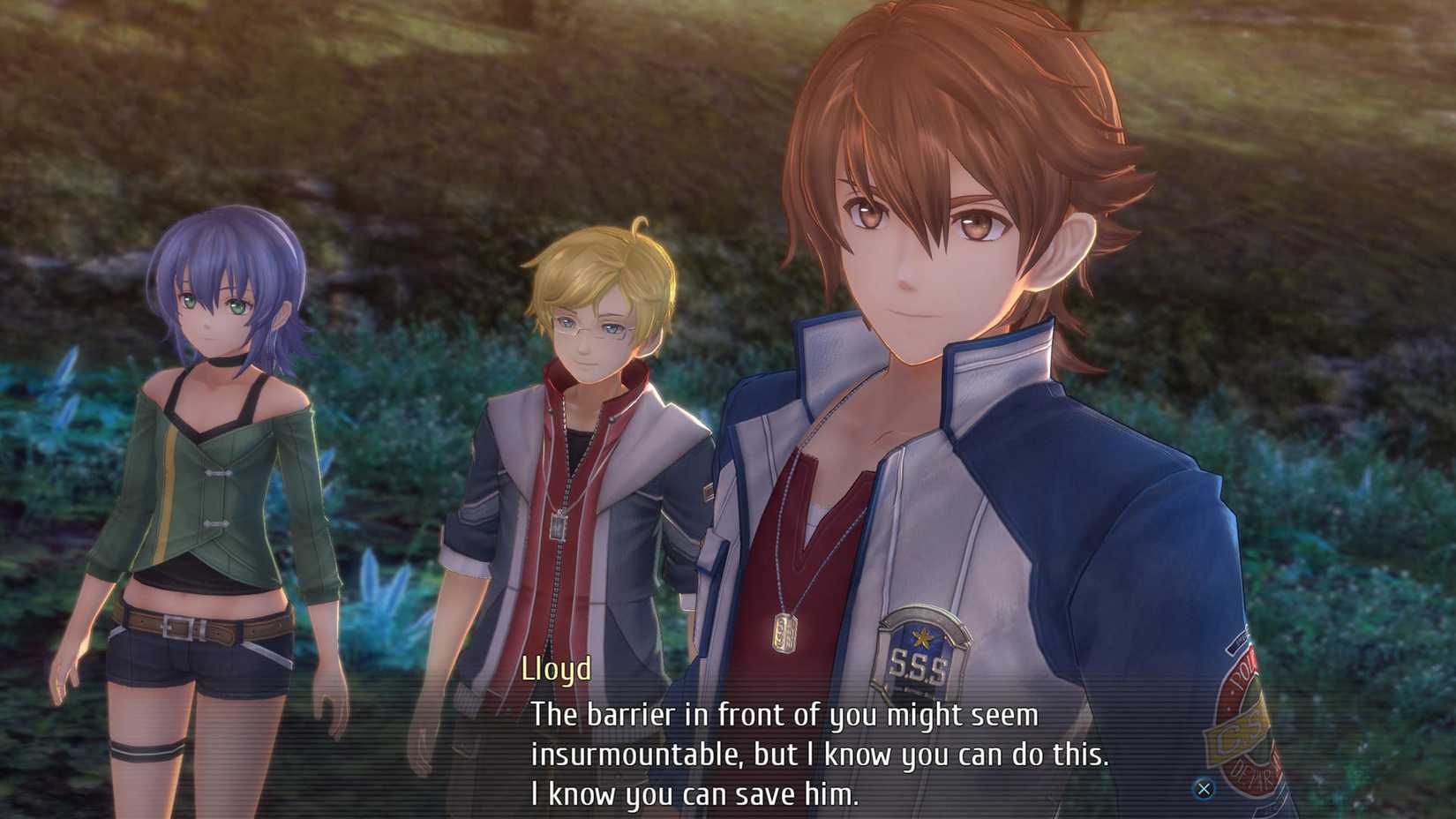 A Trails into Reverie screenshot showing Lloyd Bannings