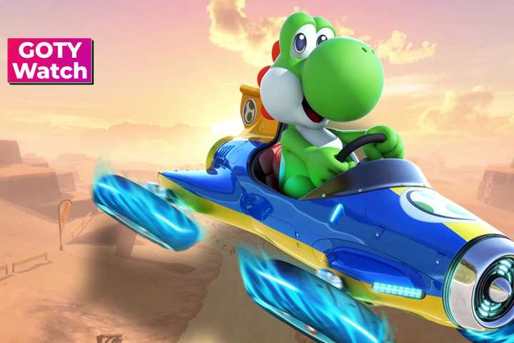 Mario Riding Car Mario Kart World | Polygon.com