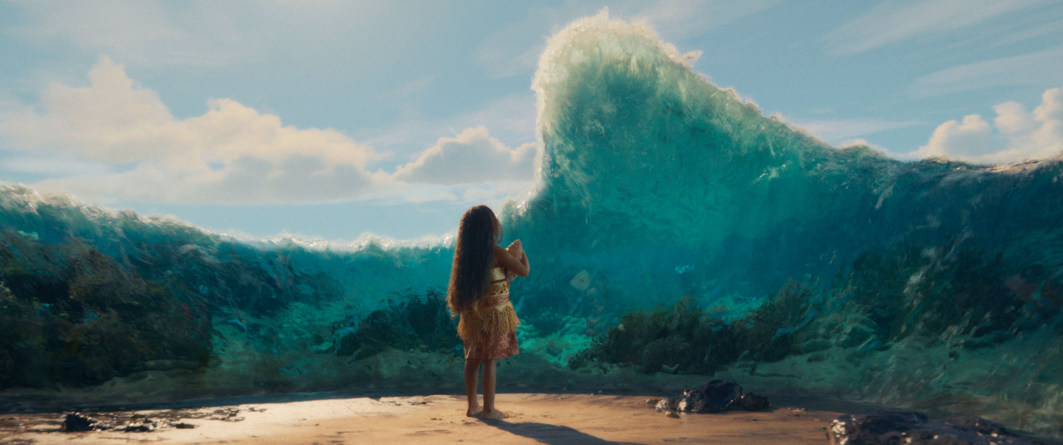 Catherine Laga'aia as Moana - still