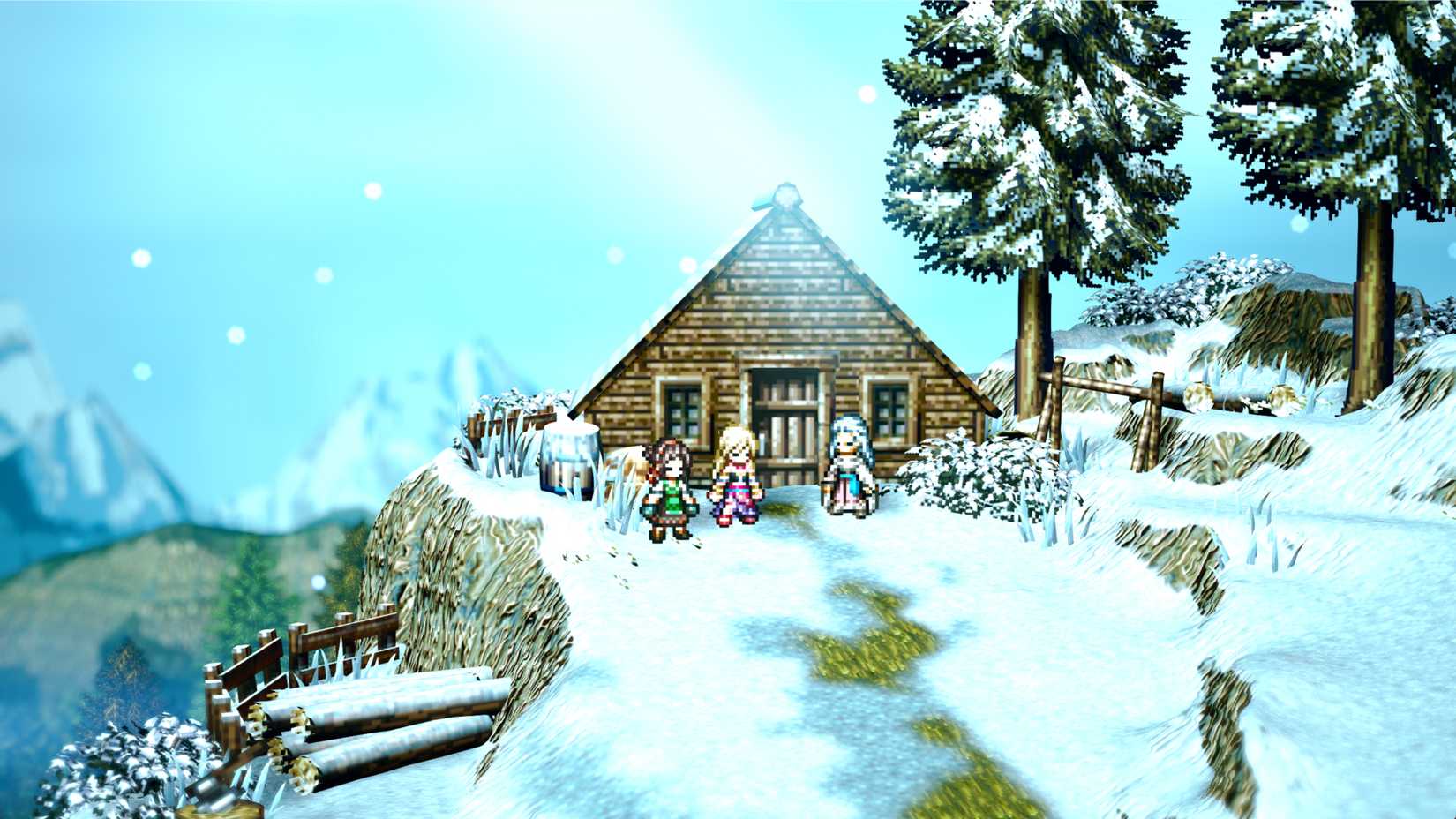 A player has just chosen their first job in Octopath Traveler 0.