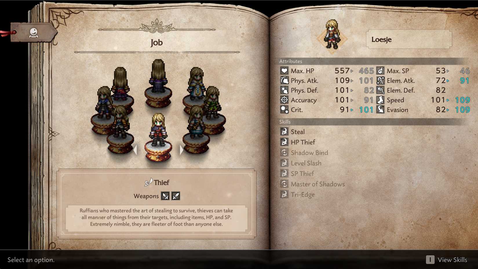 Best job to pick first in Octopath Traveler 0