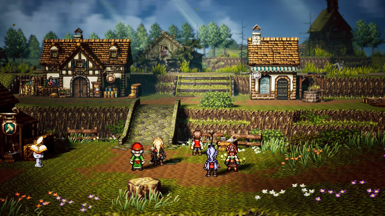 Where to find new citizens in Octopath Traveler 0