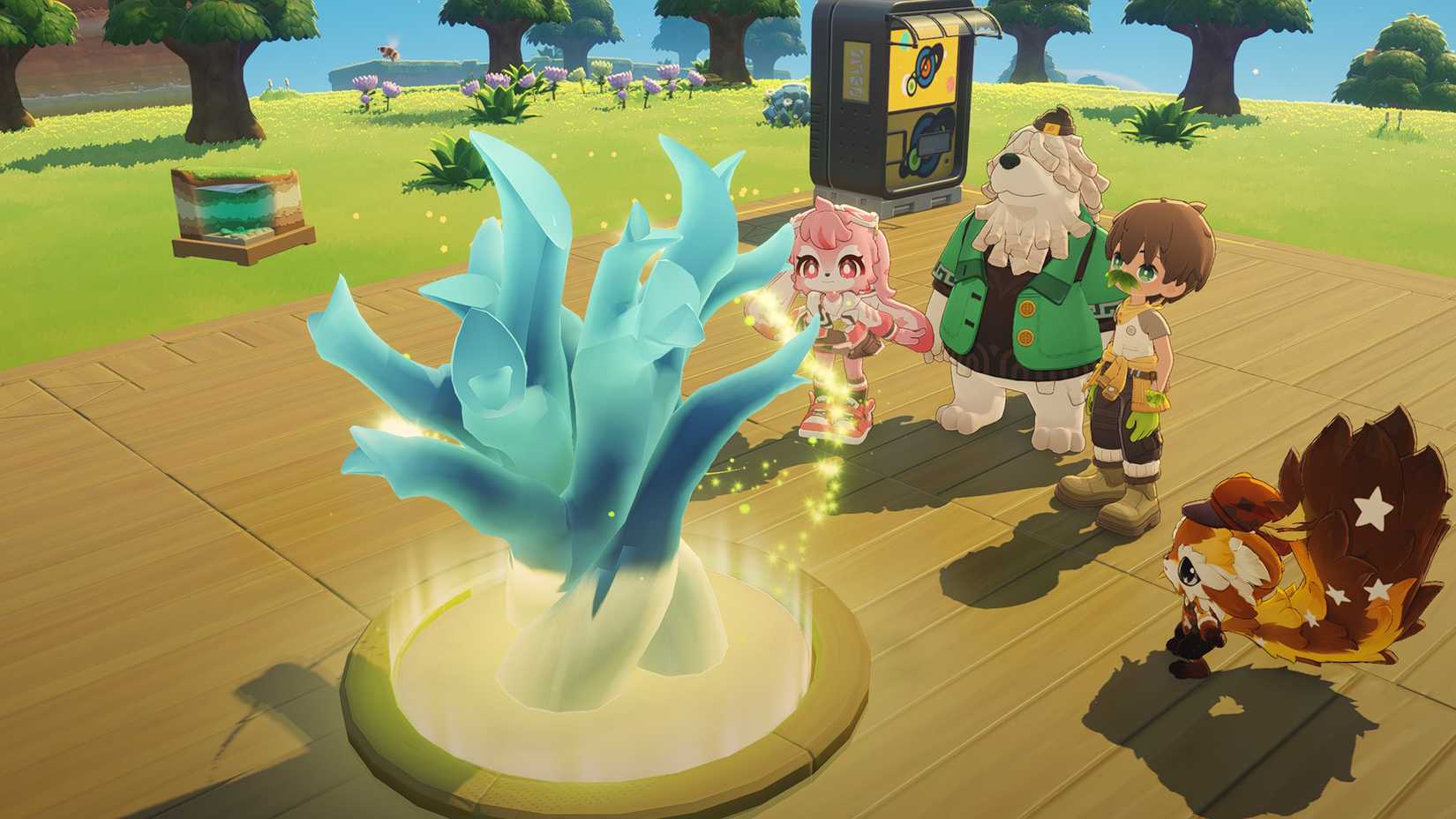 ต้นลูก้าต้นอ่อนใน Petit Planet