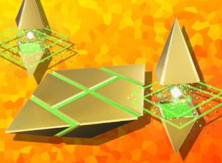 The Swerve Star, a triangular golden ship in Kirby Air Riders
