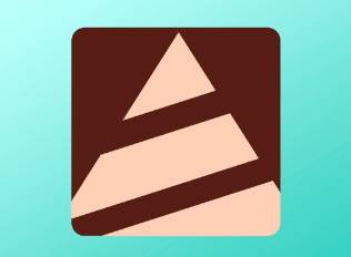 A My Machine Parts Decal of the drill icon, a brown square with a beige drill