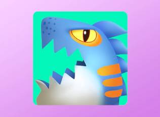 A Kirby Air Riders License Card Icon of a shark-like fish with lots of fins.